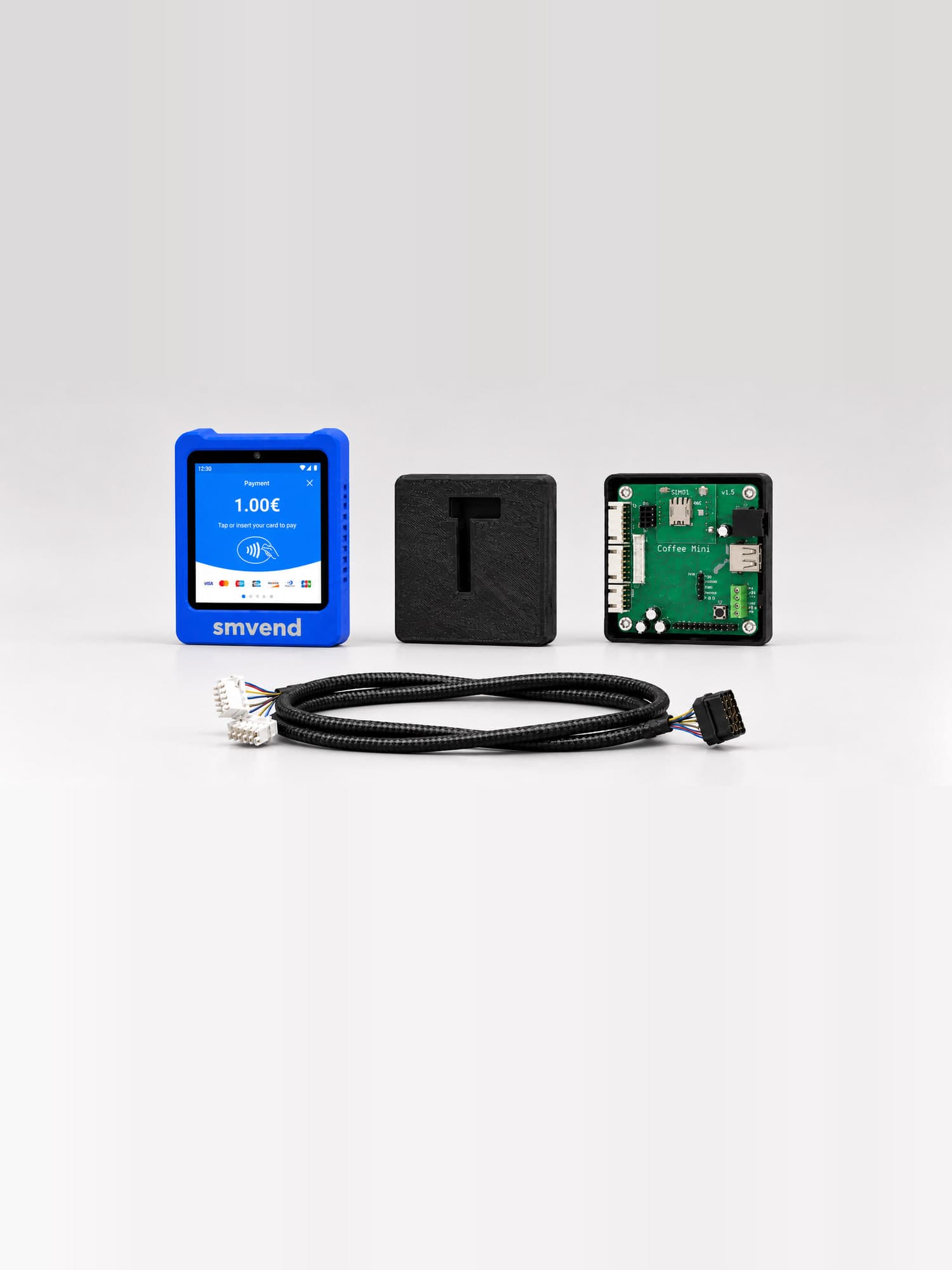 Phone paying on the SmVend terminal